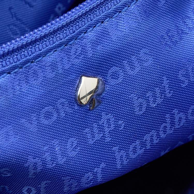 Pre Owned Kate Spade Black Leather Cat's Meow Cat Lottie Satchel