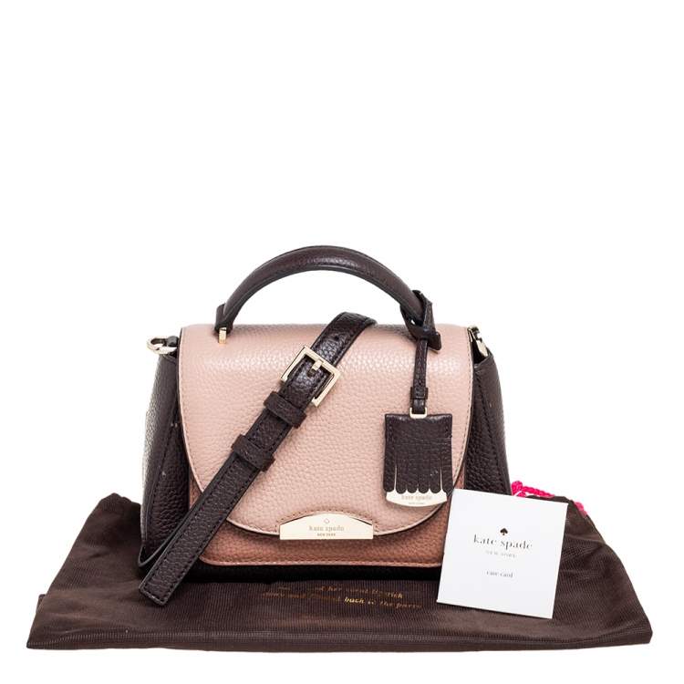 Pre Owned Kate Spade Multicolor Leather Flap Shoulder Bag