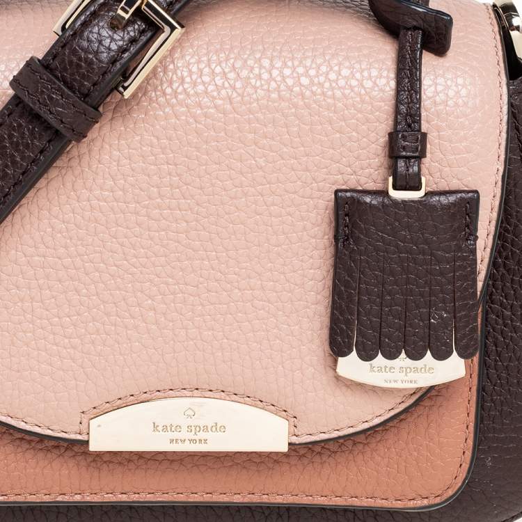 Pre Owned Kate Spade Multicolor Leather Flap Shoulder Bag