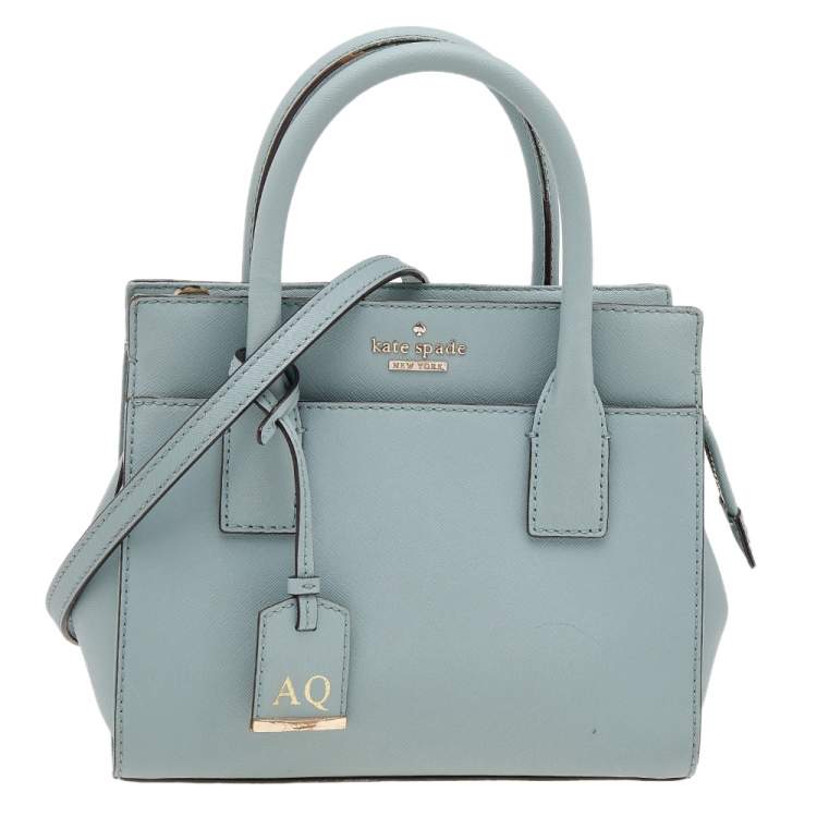 Kate Spade Powder Blue Leather Cameron Street Candace Tote Kate