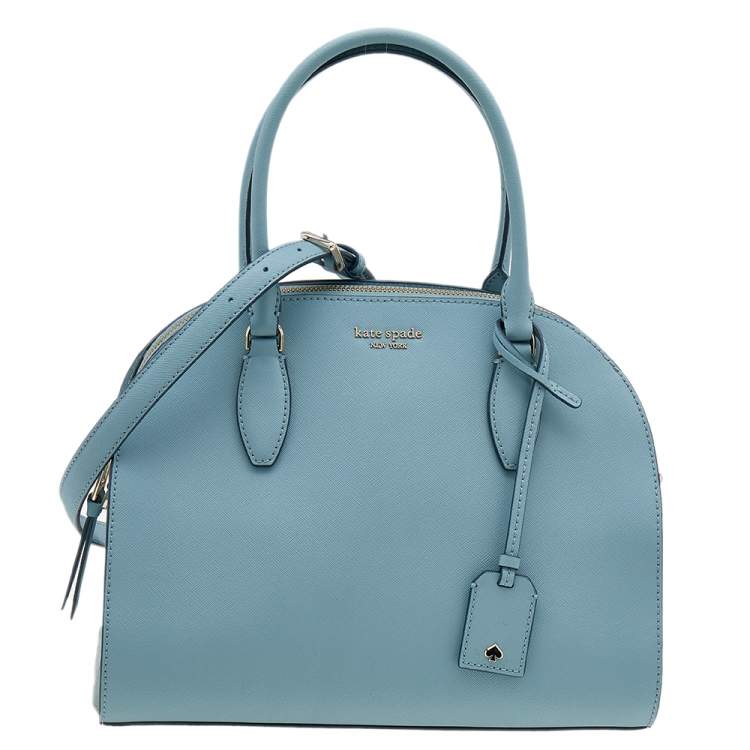 Kate spade blue satchel on sale