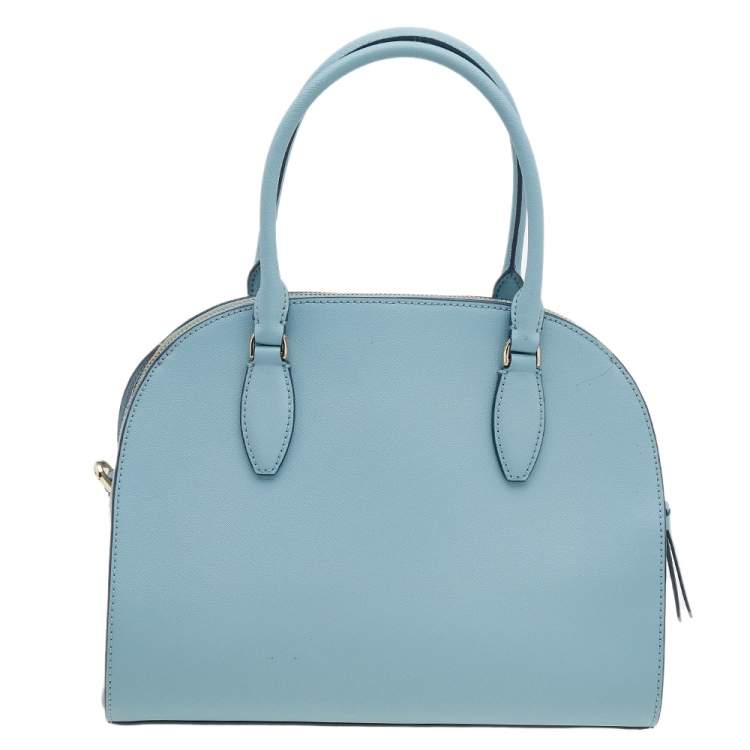 مملوكة مسبقًا Kate Spade Sky Blue Saffiano Leather Dome Satchel