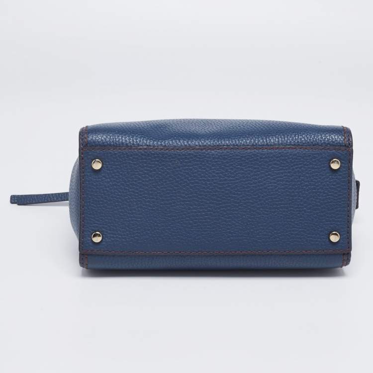 مملوكة مسبقًا Kate Spade Blue Leather Dunne Lane Tote 