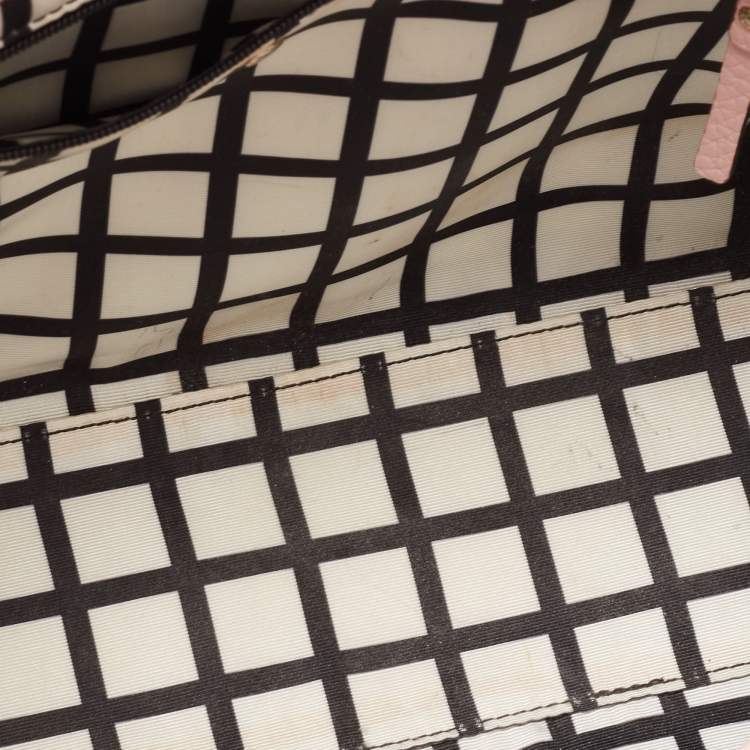Pre Owned Kate Spade Pink Leather Holden Street Lanie Tote