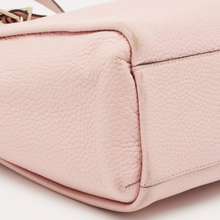 Pre Owned Kate Spade Pink Leather Holden Street Lanie Tote