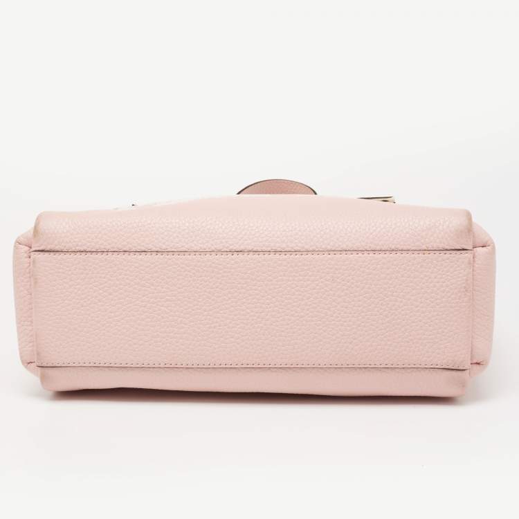 Pre Owned Kate Spade Pink Leather Holden Street Lanie Tote