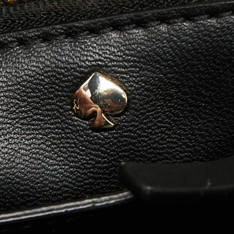 مملوكة مسبقًا Kate Spade Burgundy Leather And Suede Hayes Street Satchel