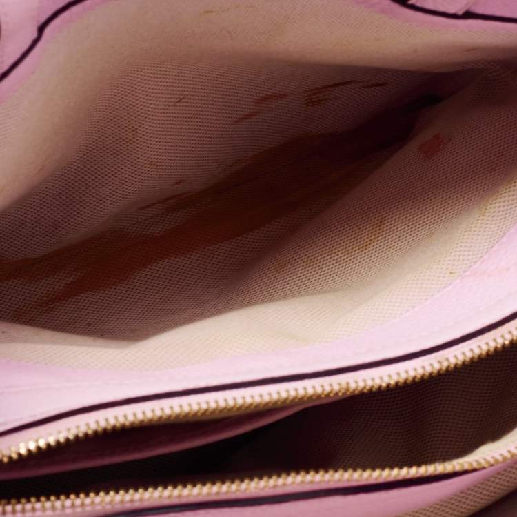 مملوكة مسبقًا Kate Spade Light Pink Laser Cut Leather Milton Lane Lanie Tote
