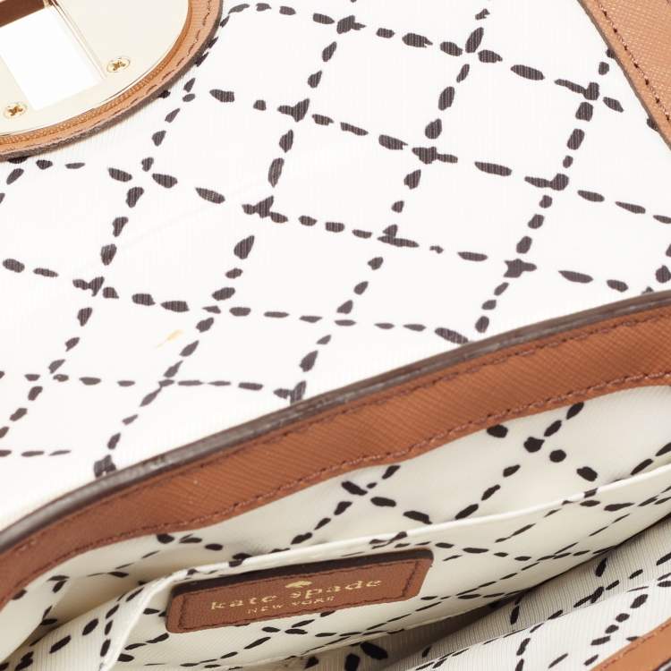مملوكة مسبقًا Kate Spade Brown Leather Flap Sally Crossbody Bag