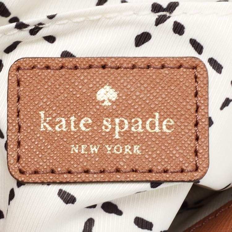 مملوكة مسبقًا Kate Spade Brown Leather Flap Sally Crossbody Bag