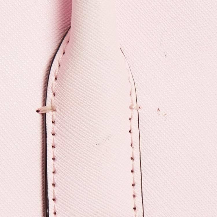 Pre Owned Kate Spade Pink Leather Cameron Street Candace Tote