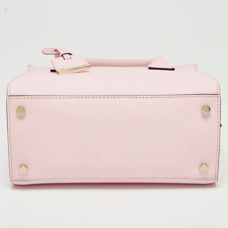Pre Owned Kate Spade Pink Leather Cameron Street Candace Tote