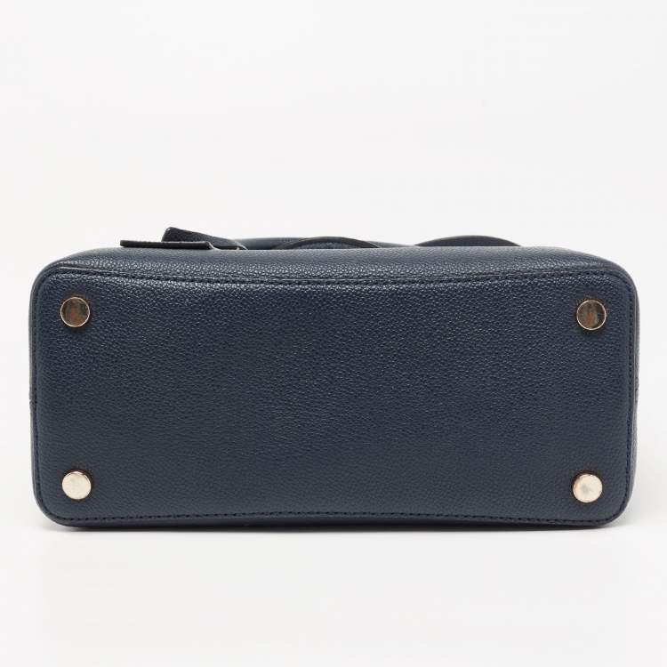 مملوكة مسبقًا Kate Spade Blue Leather Margaux Satchel