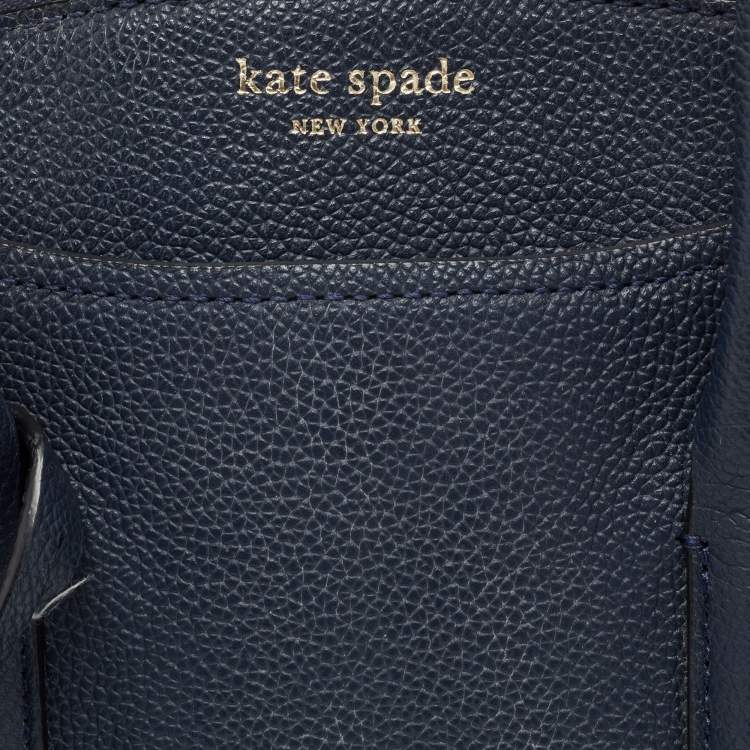 مملوكة مسبقًا Kate Spade Blue Leather Margaux Satchel