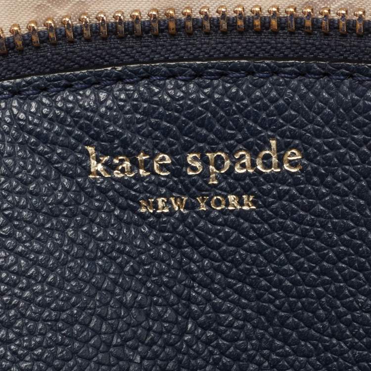 مملوكة مسبقًا Kate Spade Blue Leather Margaux Satchel