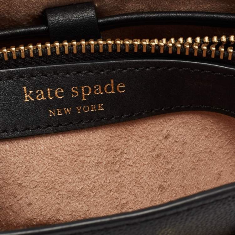 مملوكة مسبقًا Kate Spade Black Leather Toujour Tote