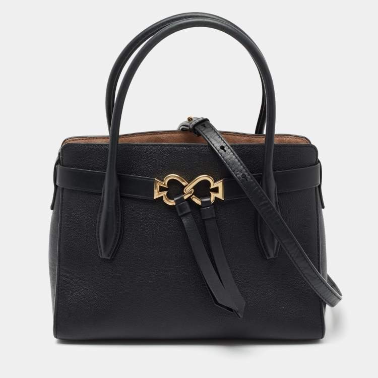 مملوكة مسبقًا Kate Spade Black Leather Toujour Tote