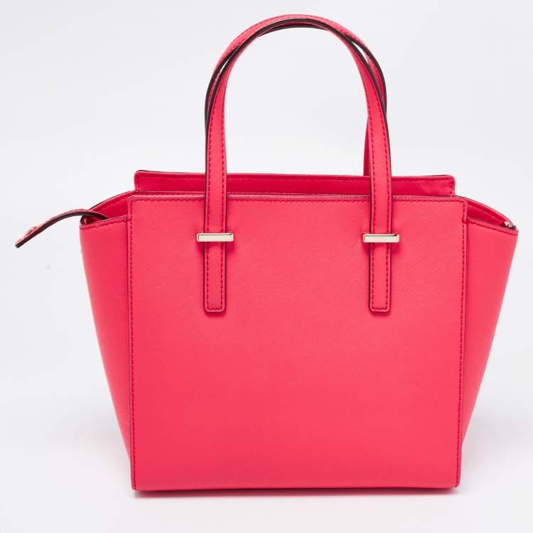 مملوكة مسبقًا Kate Spade Coral Red Leather Cedar Street Hayden Tote