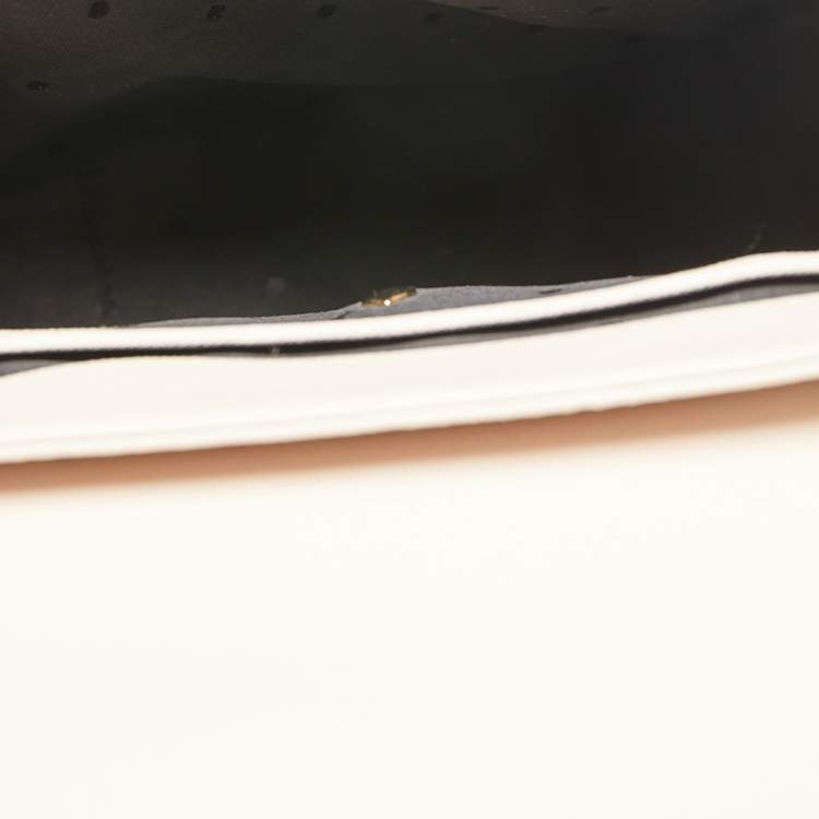 Pre Owned Kate Spade Beige Leather Make It Mine Shoulder Bag