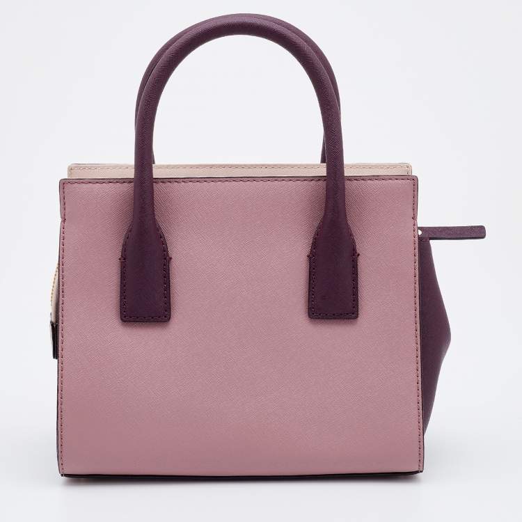 مملوكة مسبقًا Kate Spade Pink/Burgundy Leather Cameron Street Candace Tote