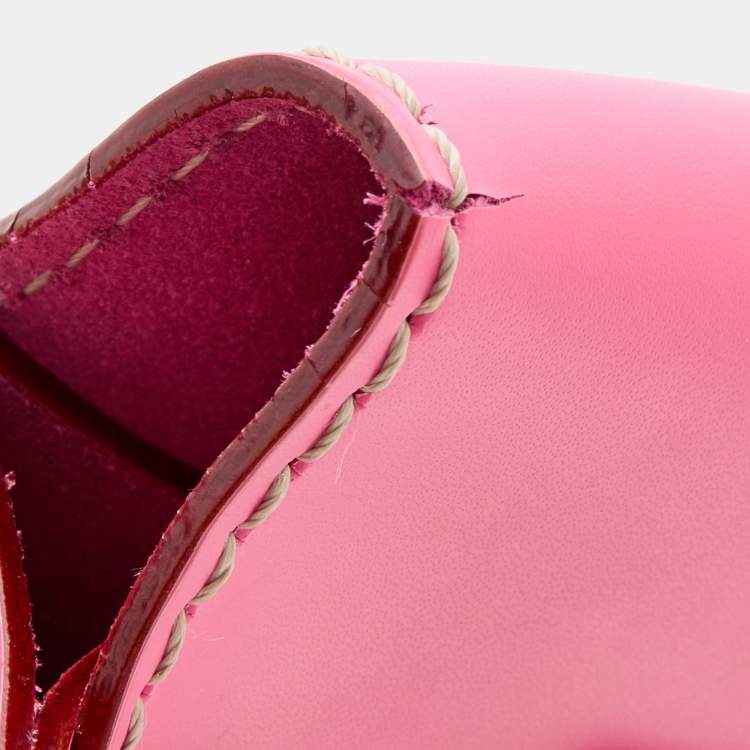 Pre Owned Kate Spade Pink Leather Essex Scout Crossbody Bag