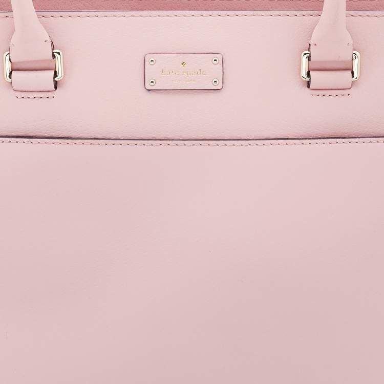 مملوكة مسبقًا Kate Spade Light Pink Leather Tote