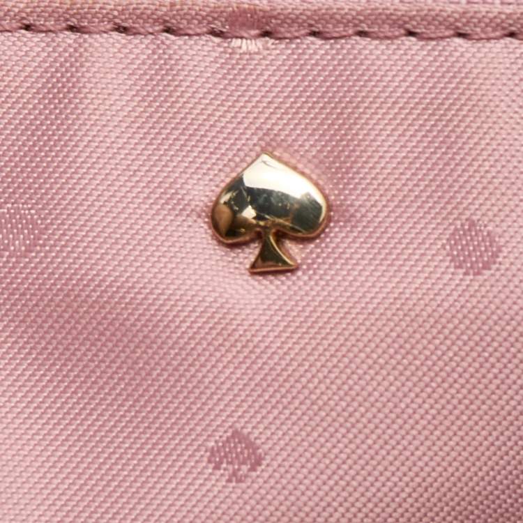 Pre Owned Kate Spade Black Quilted Leather Tote