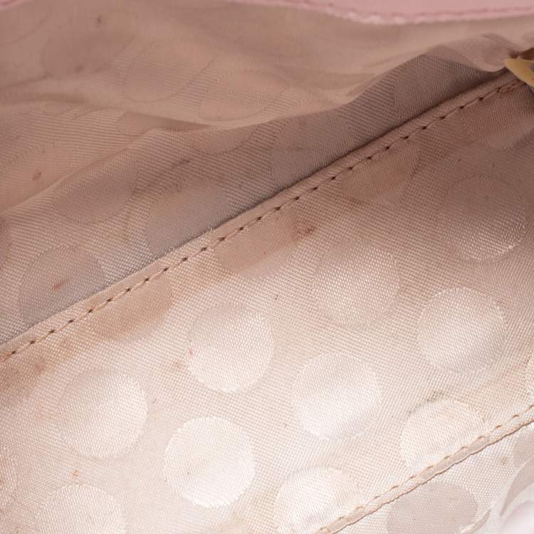 Pre Owned Kate Spade Pink Leather Cove Street Dody Crossbody Bag