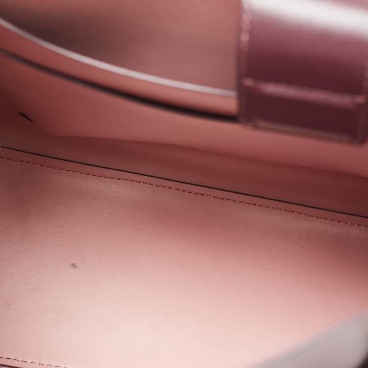 Pre Owned Kate Spade Purple/Pink Leather Kyra Arbour Hill Tote