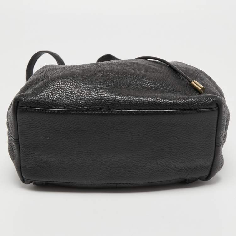 Pre Owned Kate Spade Black Leather Small Breezy Backpack