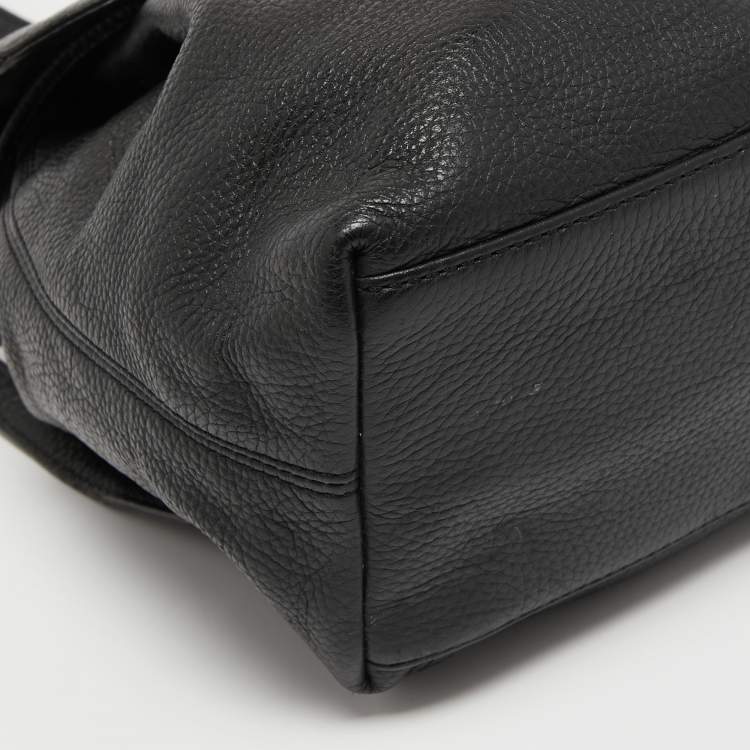 Pre Owned Kate Spade Black Leather Small Breezy Backpack
