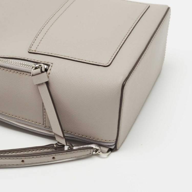 Pre Owned Kate Spade Grey Leather Mini Cameron Backpack