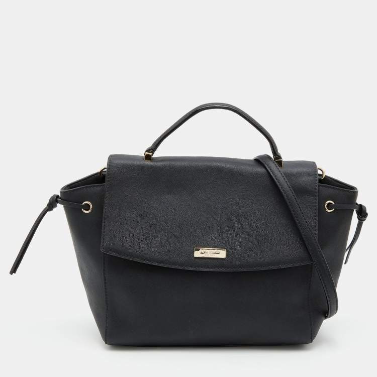 Kate spade leather top handle bag  Kate spade handbags black, Top handle  bag, Bags