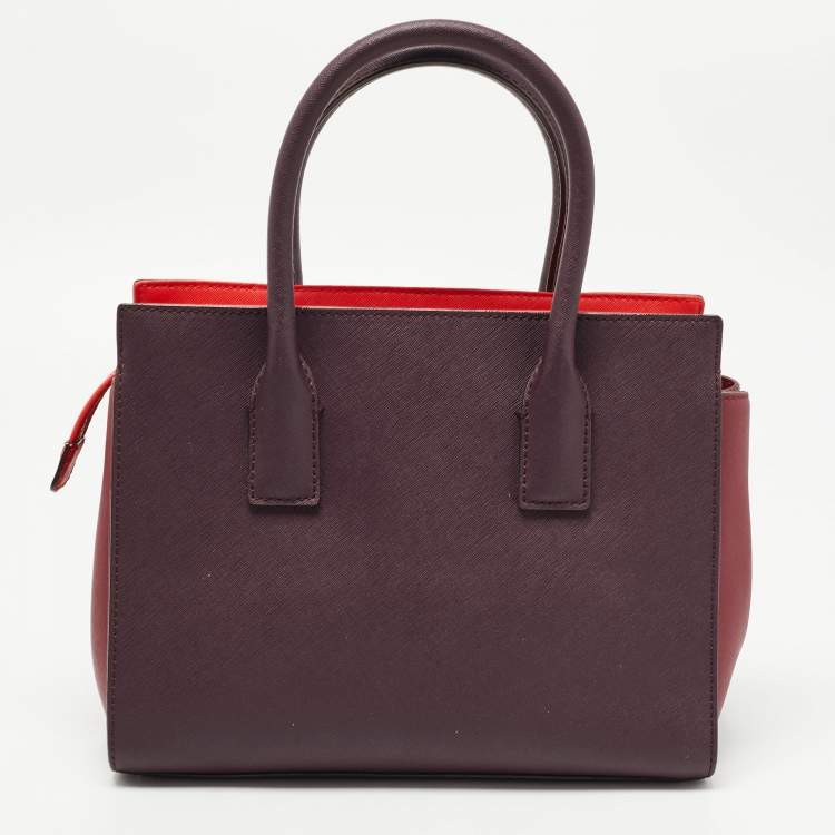 Pre Owned Kate Spade Tricolor Leather Small Cameron Street Candace Tote