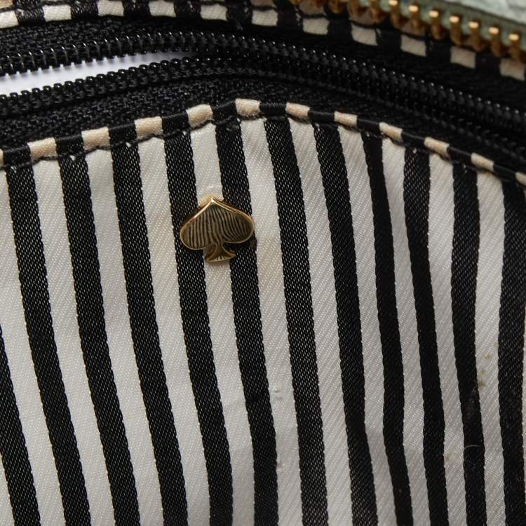 مملوكة مسبقًا Kate Spade Mint Green Leather Camera Crossbody Bag