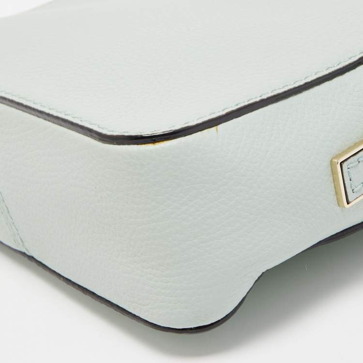 مملوكة مسبقًا Kate Spade Mint Green Leather Camera Crossbody Bag