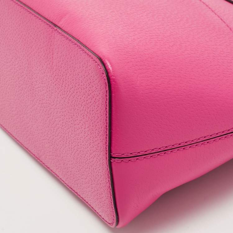 Pre Owned Kate Spade Pink Leather New York Groove Carli Satchel