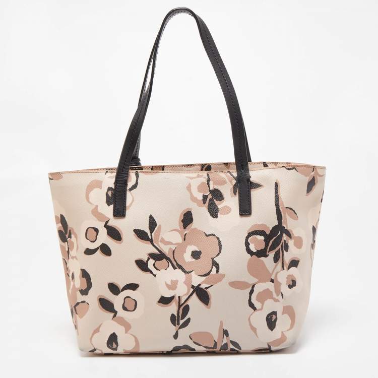 مملوكة مسبقًا Kate Spade Multicolor Floral Print Leather Hawthorne Lane Tote 