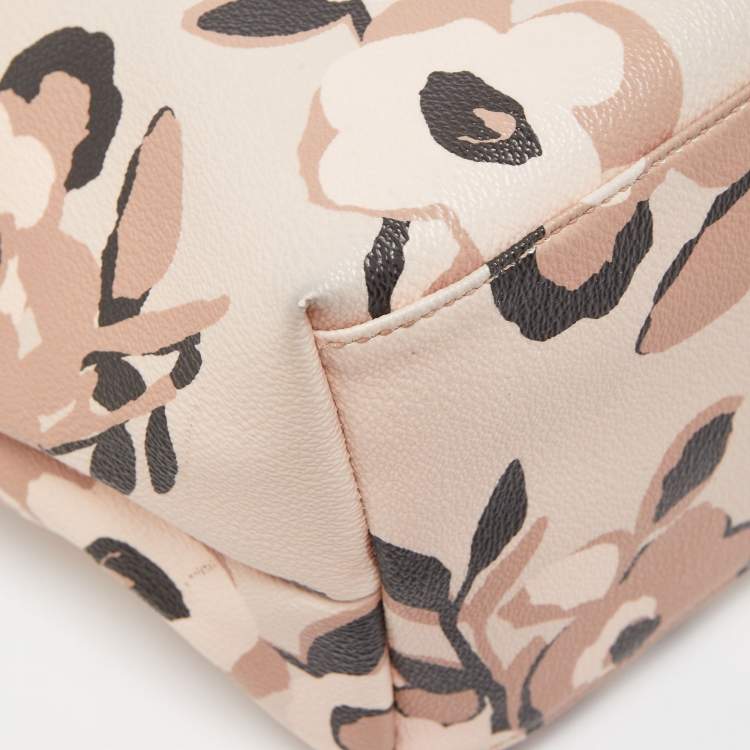 مملوكة مسبقًا Kate Spade Multicolor Floral Print Leather Hawthorne Lane Tote 