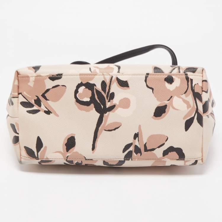 مملوكة مسبقًا Kate Spade Multicolor Floral Print Leather Hawthorne Lane Tote 