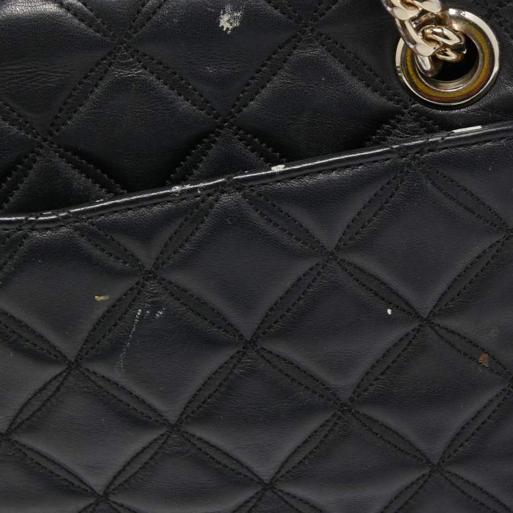 مملوكة مسبقًا Kate Spade Black Quilted Leather Natalia Crossbody Bag