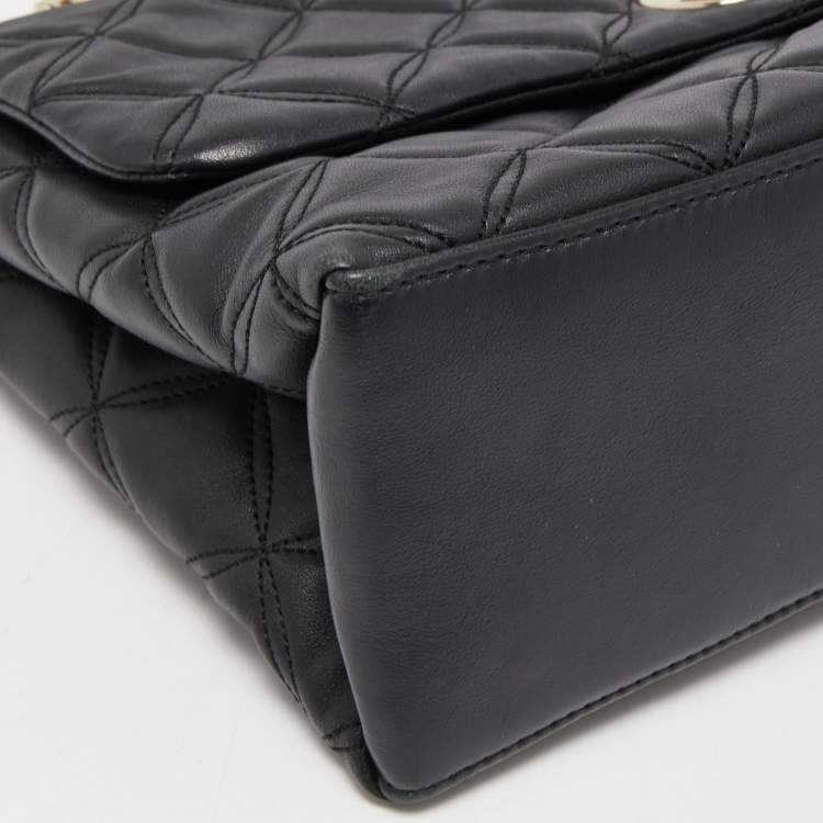 مملوكة مسبقًا Kate Spade Black Quilted Leather Natalia Crossbody Bag