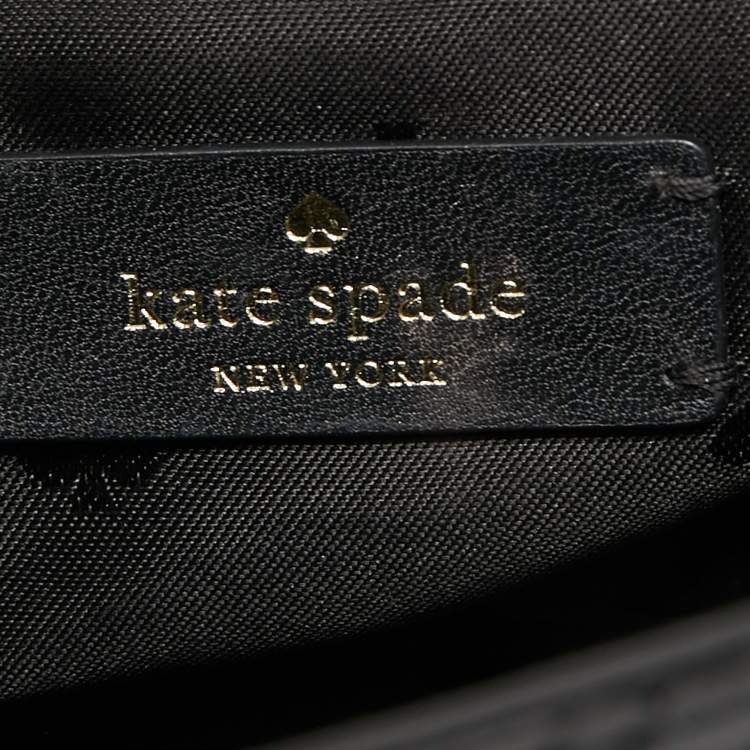 مملوكة مسبقًا Kate Spade Black Quilted Leather Natalia Crossbody Bag