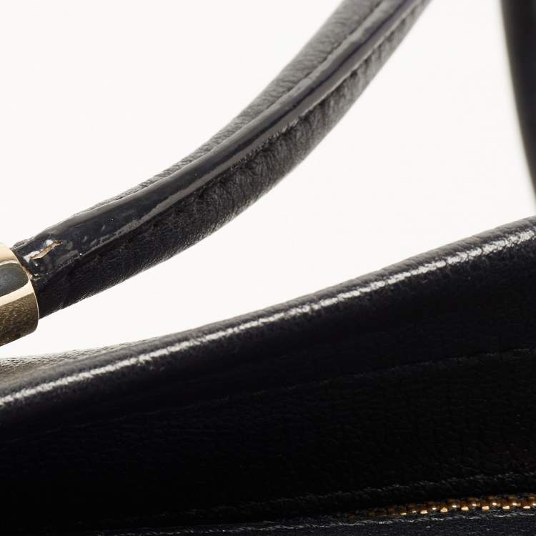 مملوكة مسبقًا Kate Spade Black Leather Longacre Court Cal Tote