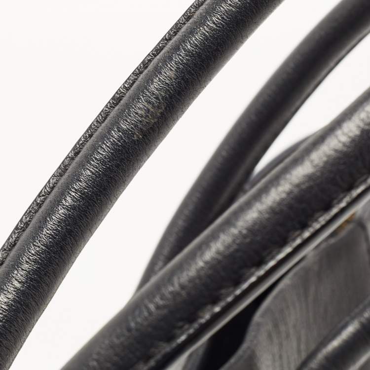 مملوكة مسبقًا Kate Spade Black Leather Longacre Court Cal Tote