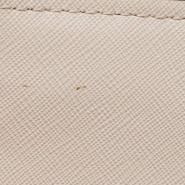 Pre Owned Kate Spade Beige/Black Leather Cameron Street Corin Crossbody Bag