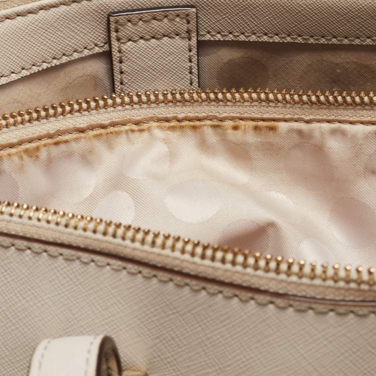 مملوكة مسبقًا Kate Spade Light Beige Leather Cedar Street Jensen Tote