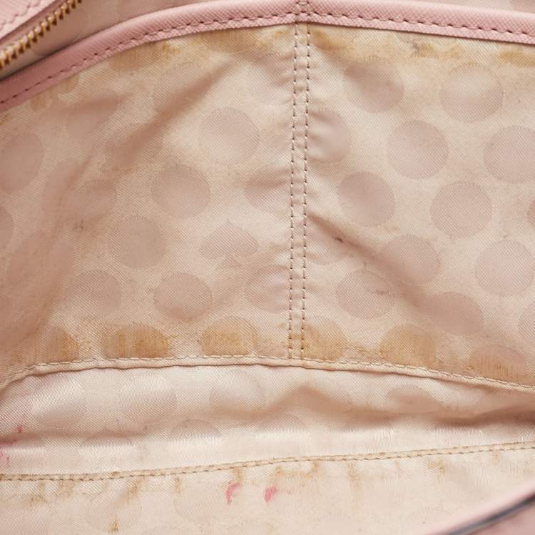 Pre Owned Kate Spade Pink Leather Harmony Tote
