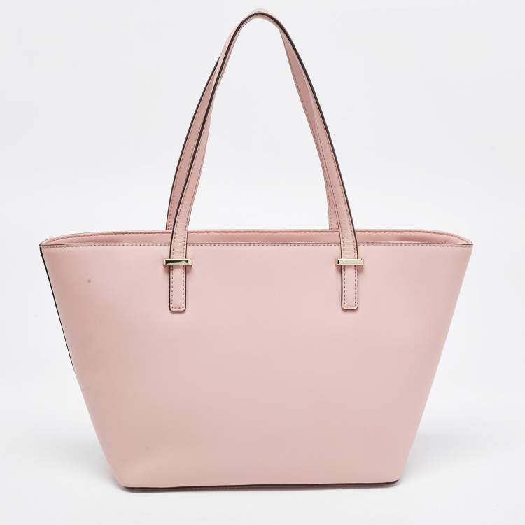 Pre Owned Kate Spade Pink Leather Harmony Tote
