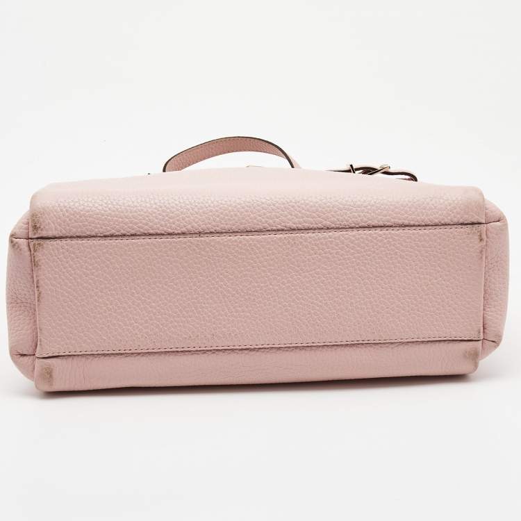 Pre Owned Kate Spade Pink Leather Holden Street Lanie Tote